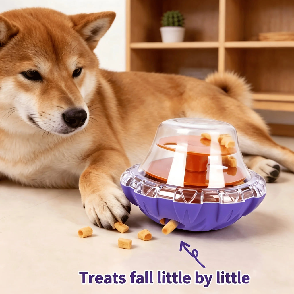 Wobble Treat Dispenser - Interactive Slow Feeder Toy