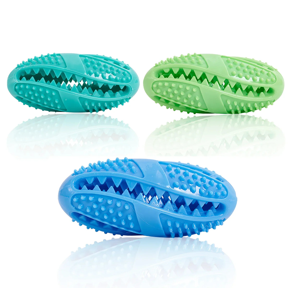 Interactive Rubber Treat Ball - Chew & Fetch Toy
