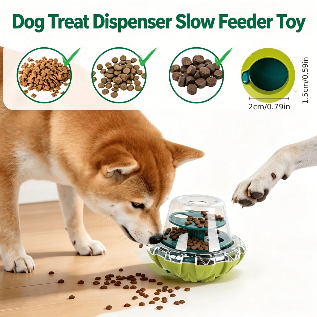 Wobble Treat Dispenser - Interactive Slow Feeder Toy