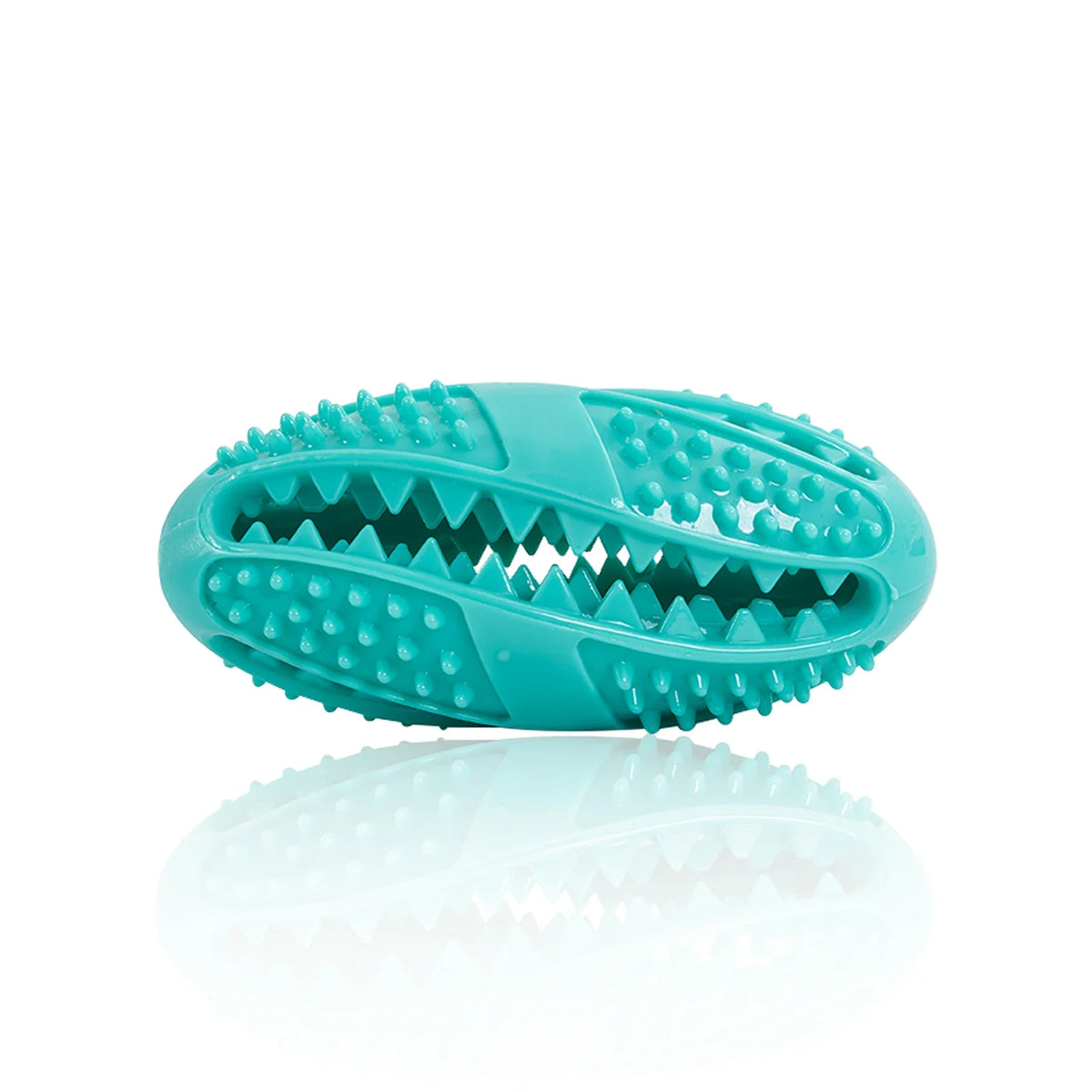 Interactive Rubber Treat Ball - Chew & Fetch Toy