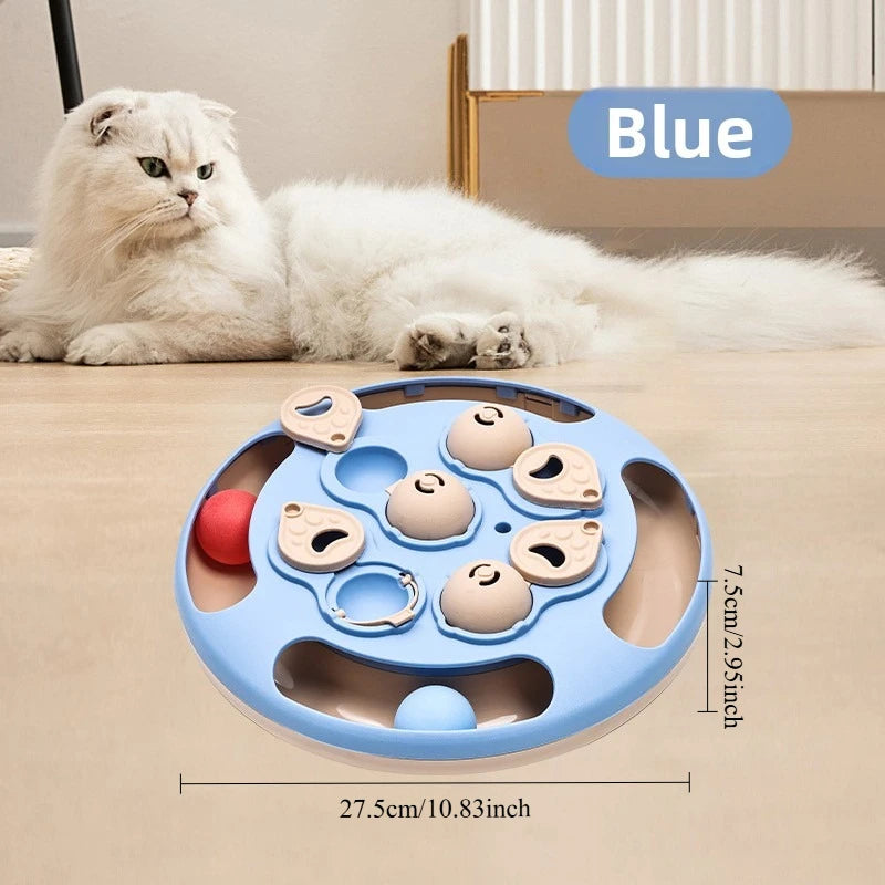 Sliding Puzzle Slow Feeder - Interactive Treat Maze