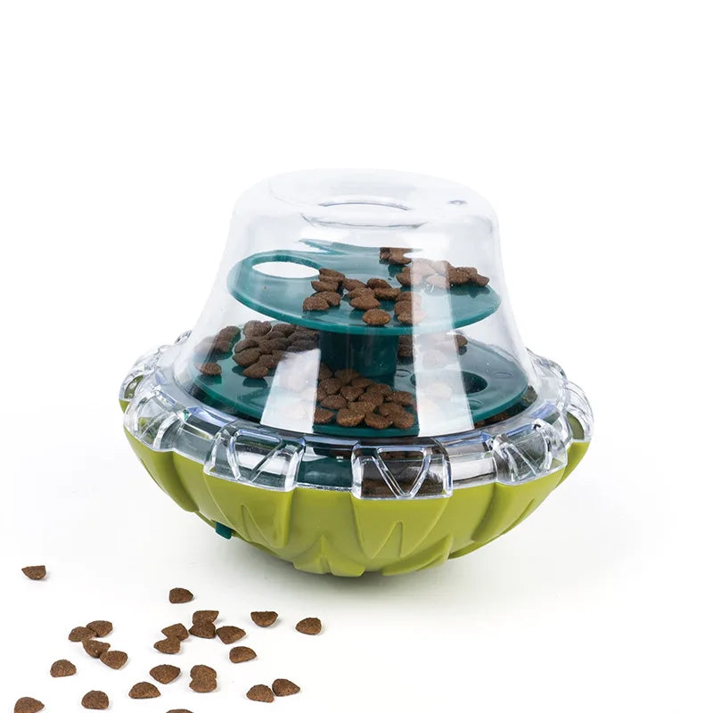 Wobble Treat Dispenser - Interactive Slow Feeder Toy