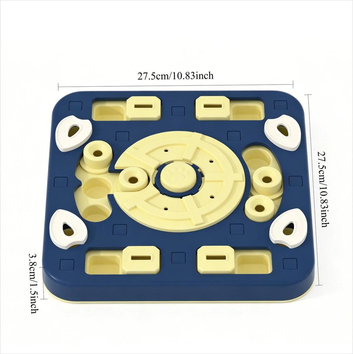 Sliding Puzzle Slow Feeder - Interactive Treat Maze