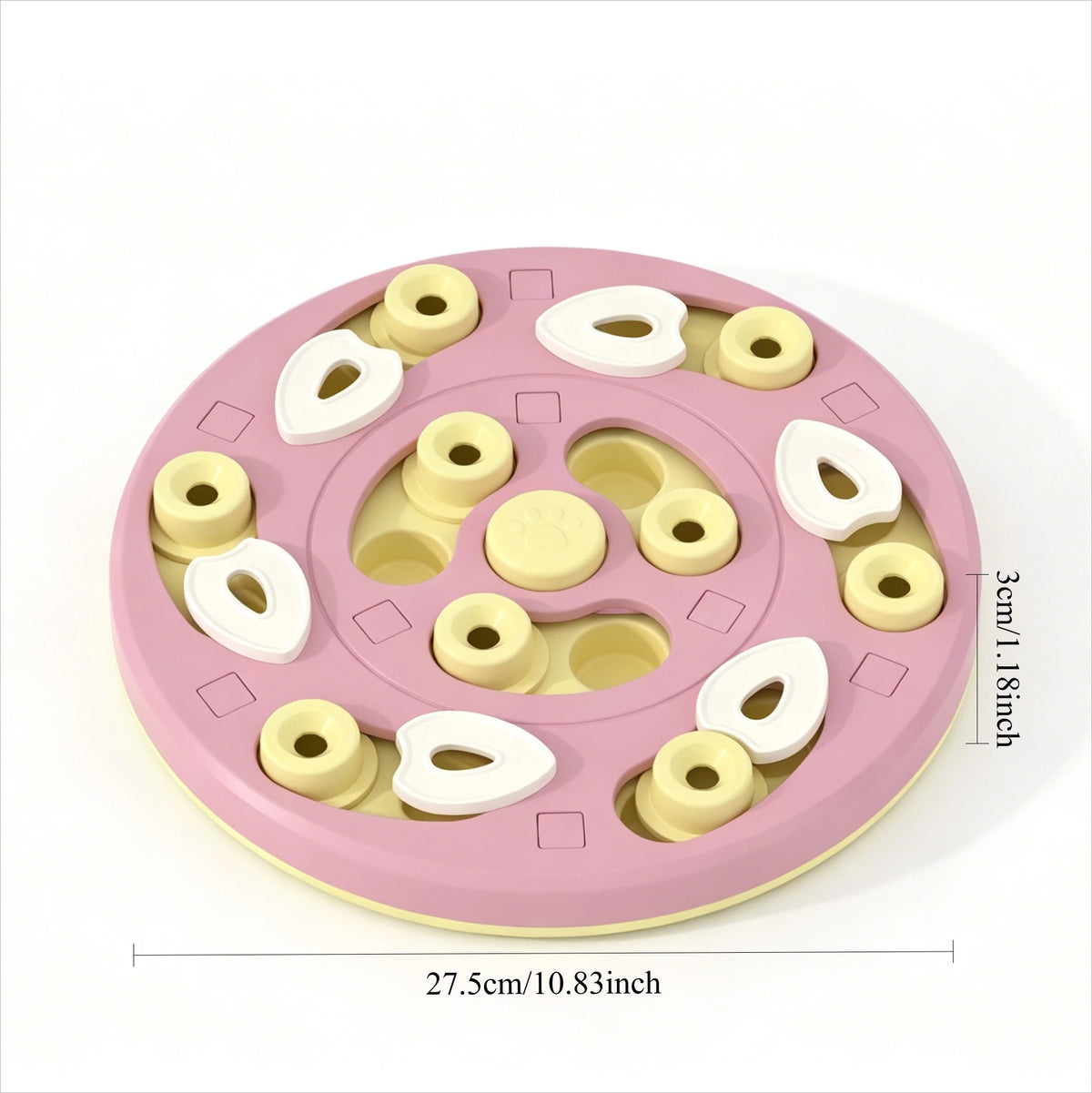 Sliding Puzzle Slow Feeder - Interactive Treat Maze