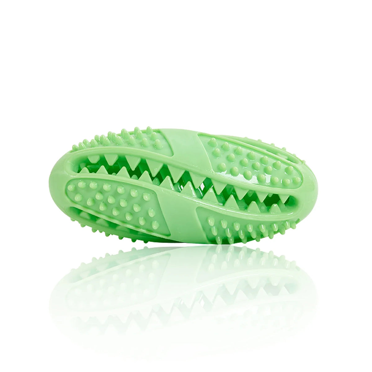 Interactive Rubber Treat Ball - Chew & Fetch Toy