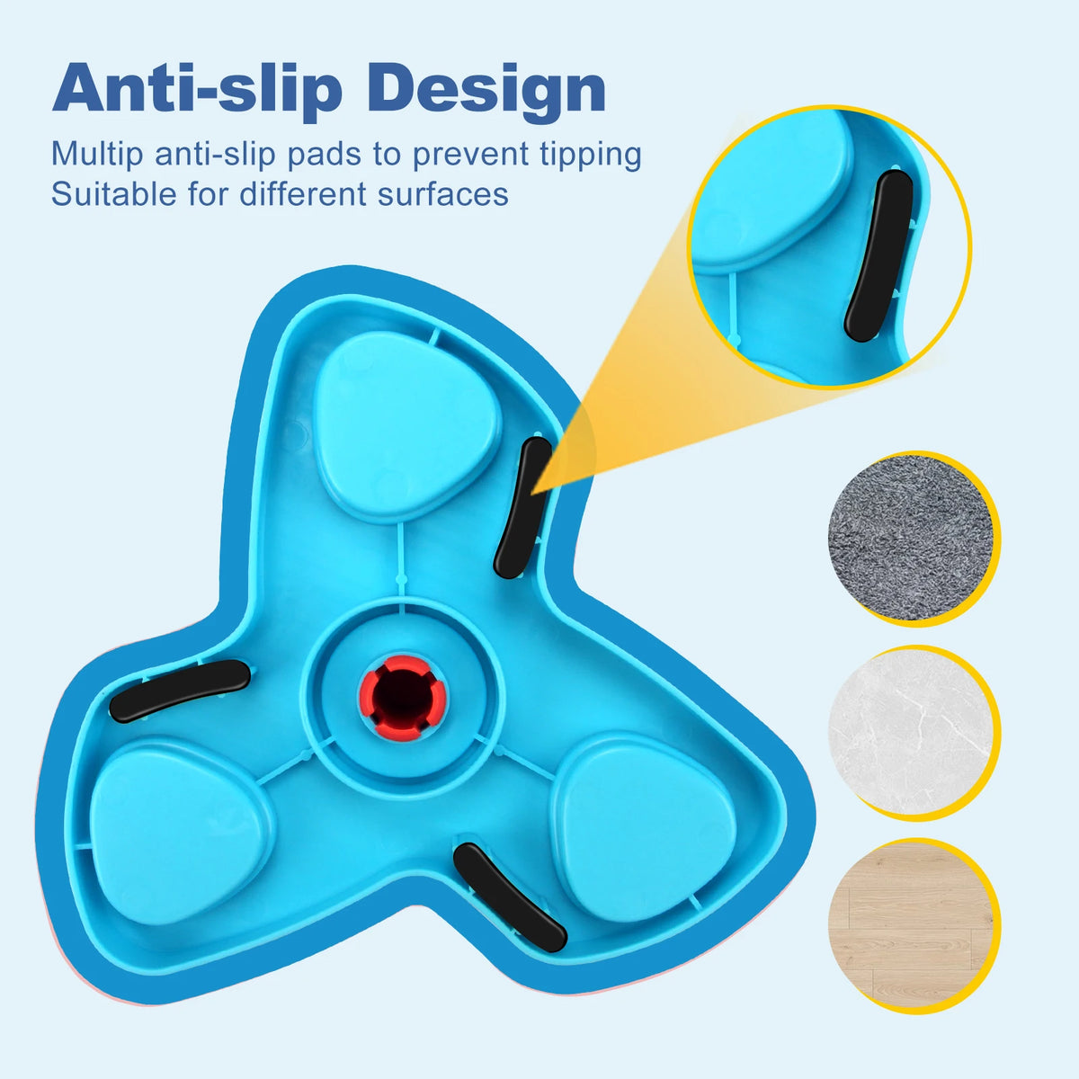 Rotating Puzzle Feeder - Multi-Layer Slow Feeder Toy