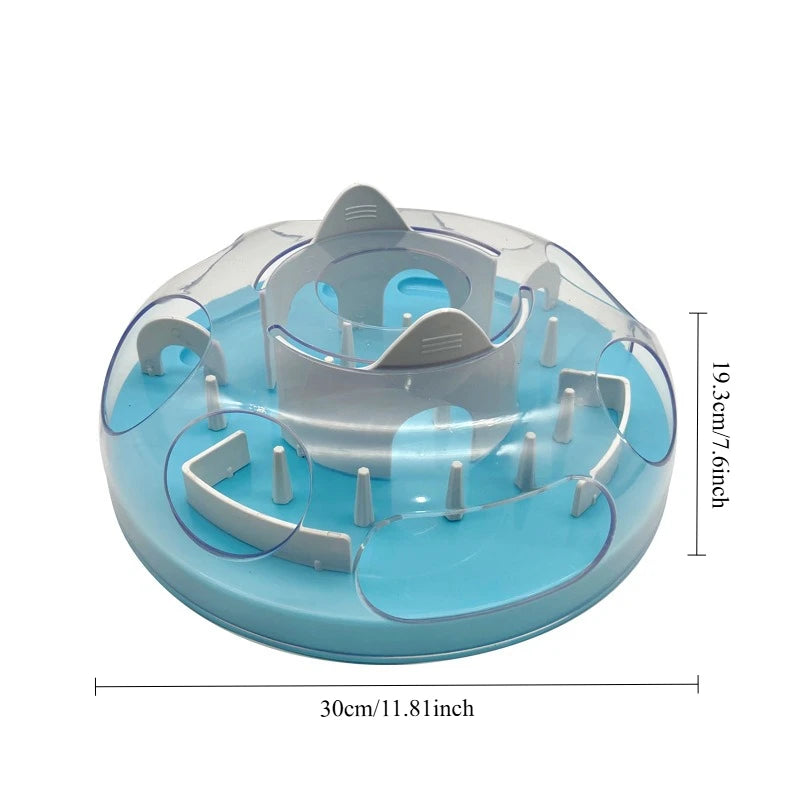 Sliding Puzzle Slow Feeder - Interactive Treat Maze