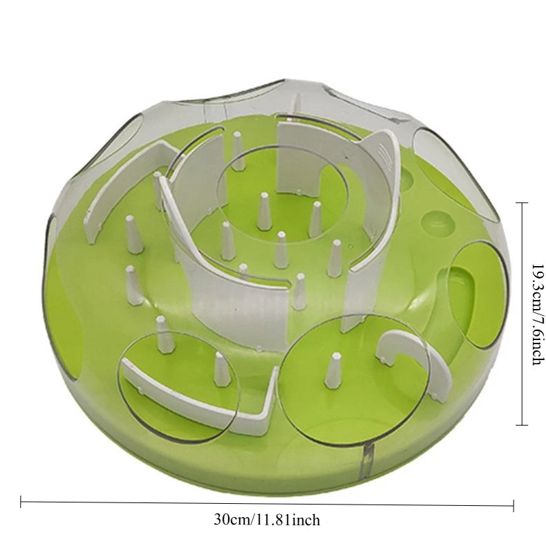 Sliding Puzzle Slow Feeder - Interactive Treat Maze