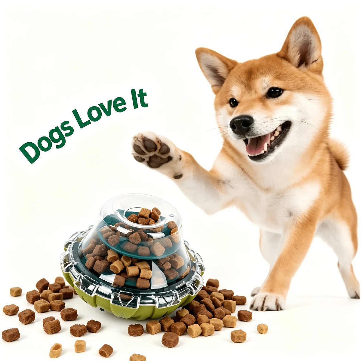 Wobble Treat Dispenser - Interactive Slow Feeder Toy