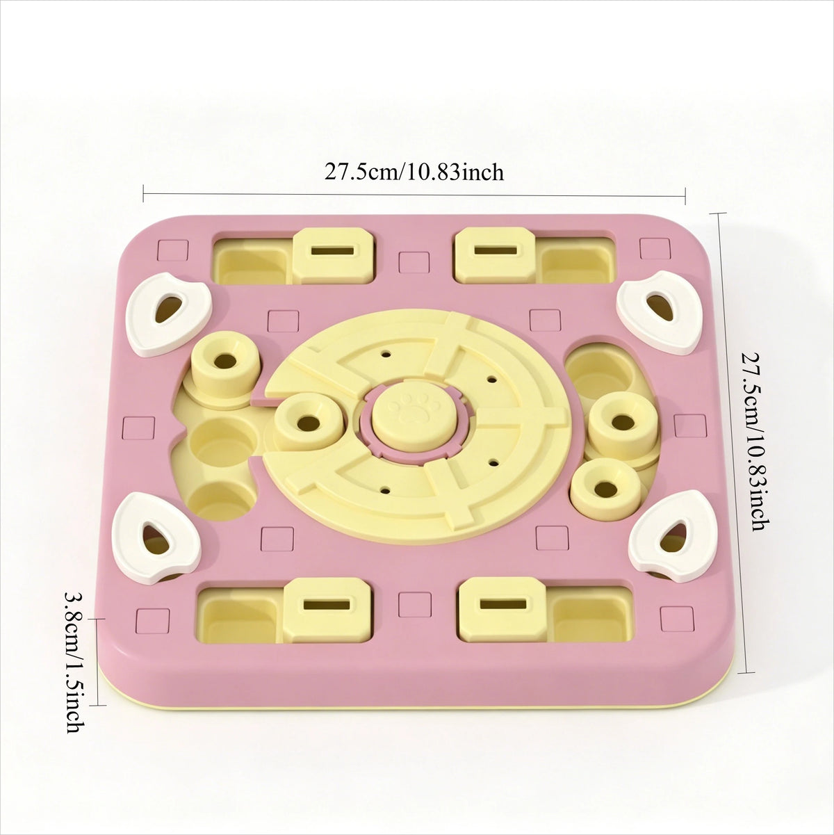 Sliding Puzzle Slow Feeder - Interactive Treat Maze