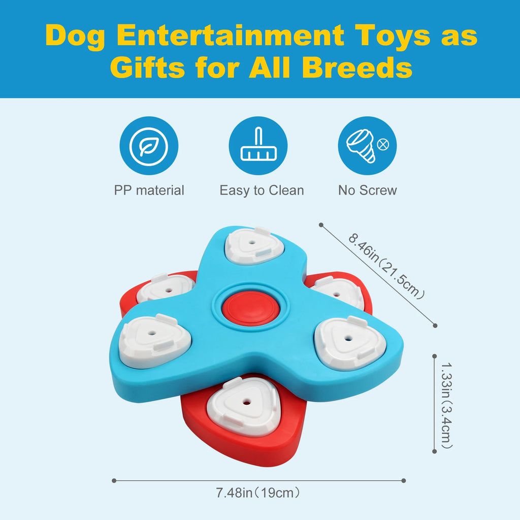 Rotating Puzzle Feeder - Multi-Layer Slow Feeder Toy