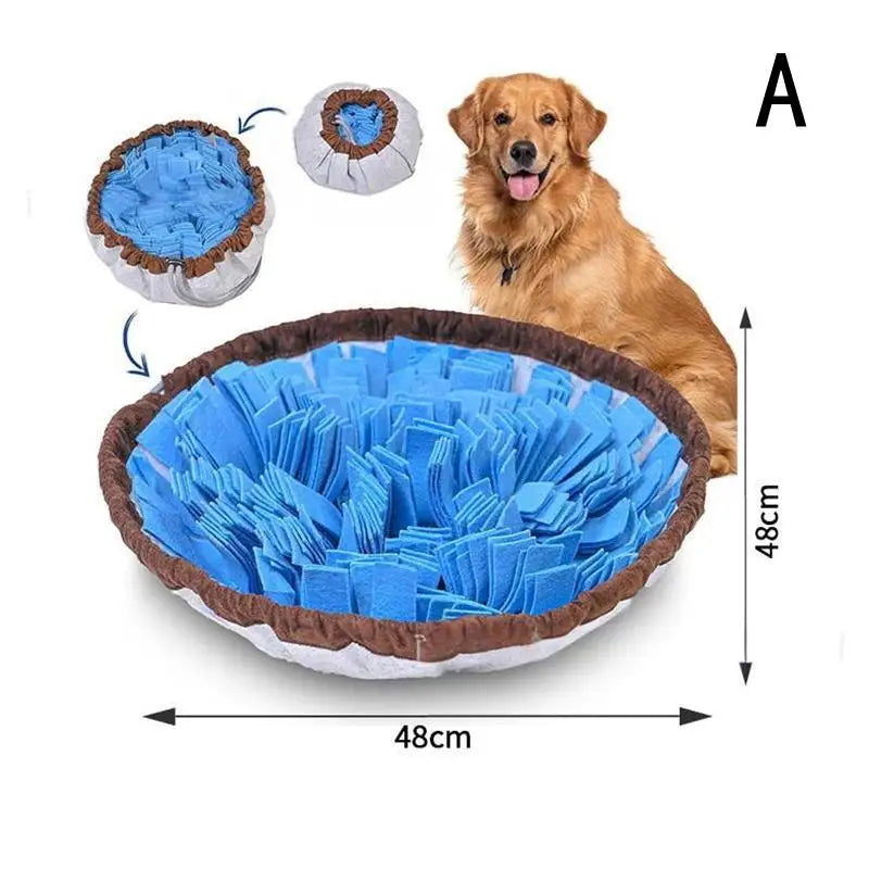 Portable Snuffle Mat - Interactive Foraging Puzzle Toy
