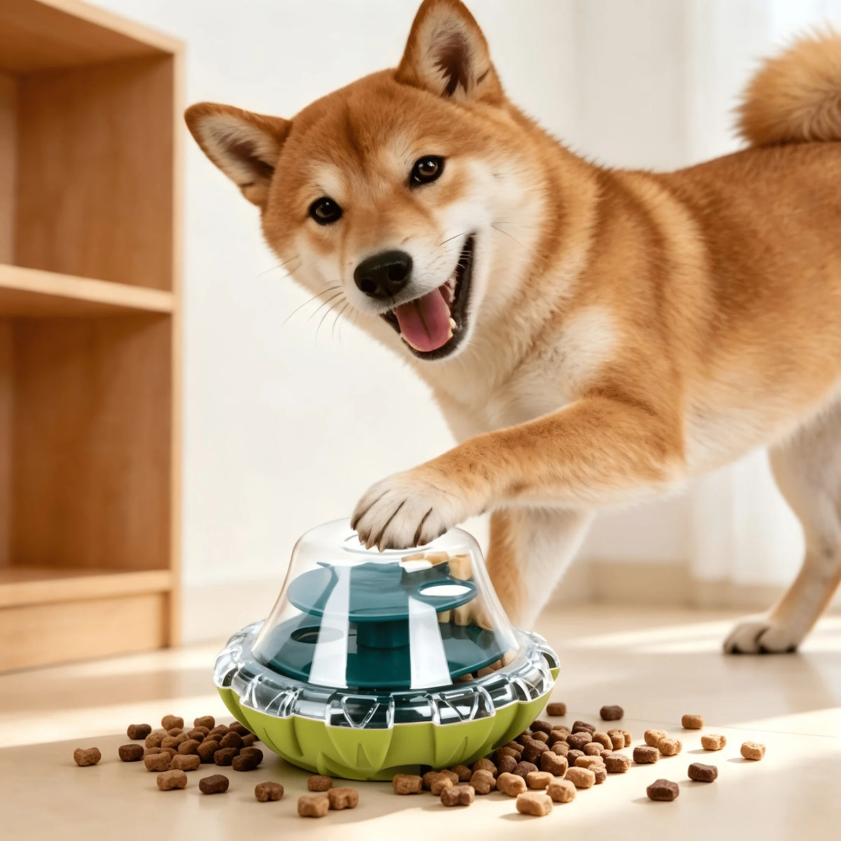 Wobble Treat Dispenser - Interactive Slow Feeder Toy
